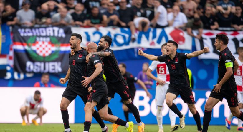 Euro 2024: a horvát – albán meccsen is felállítottak egy különös rekordot! – képpel