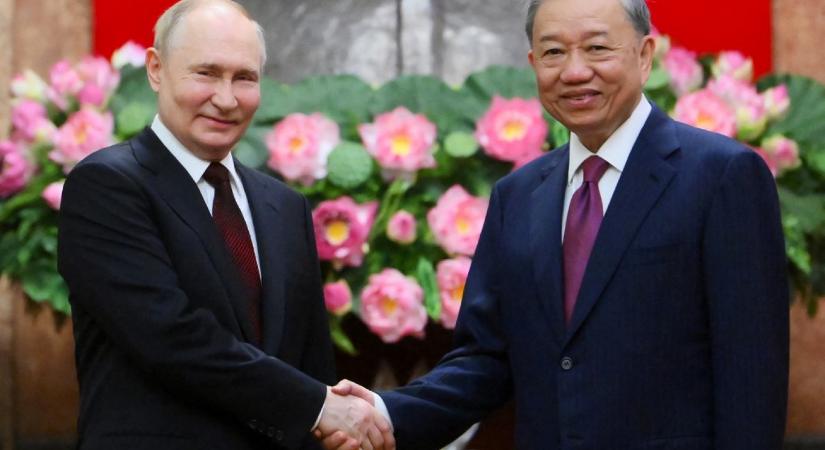 Vietnámban folytatódik Putyin ázsiai körútja