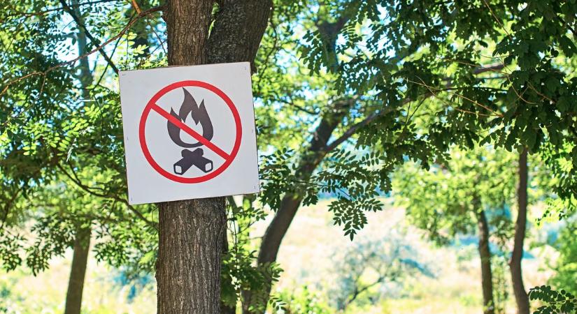 Tűzgyújtási tilalmat rendeltek el Bács-Kiskunban
