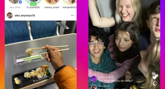 Az Instagram bevezeti a szűk baráti körnek szóló élő közvetítéseket