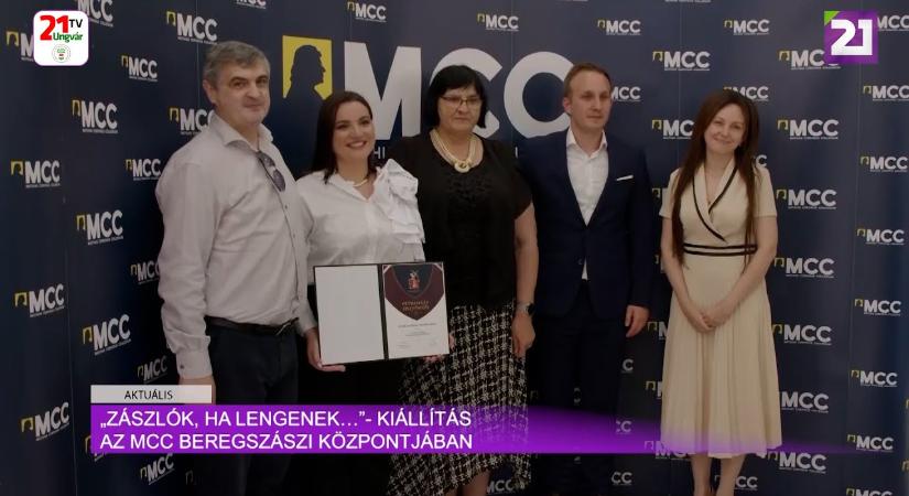 Aktuális (2024.06.20) - „Zászlók, ha lengenek…”- kiállítás az MCC beregszászi központjában (videó)