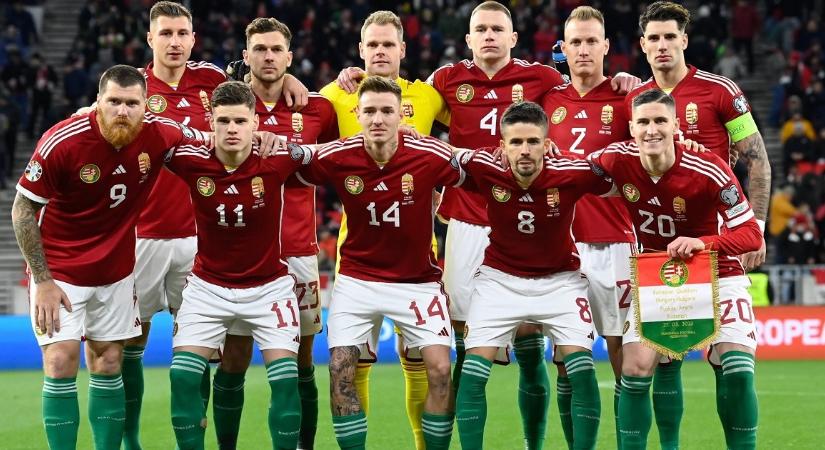 A magyar válogatott egy helyet rontva 27. a FIFA-világranglistán