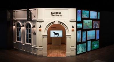 A Samsung The Frame modelleket vitt az Art Basel kiállításra