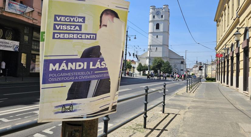 A debreceni pártok elárulták, mi lesz a választási plakátok sorsa