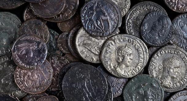 A régészek a Római Birodalomból származó érméket találtak