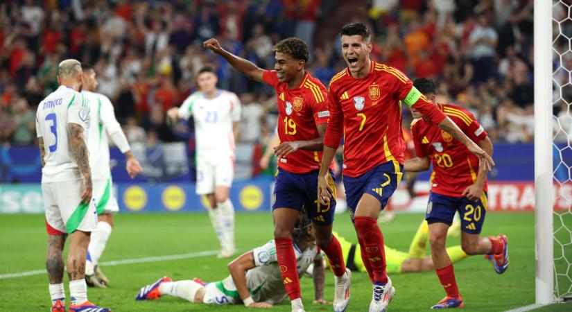 Euro 2024: egy öngóllal győzte le a címvédőt a nagy fölényben futballozó spanyol válogatott! – videóval