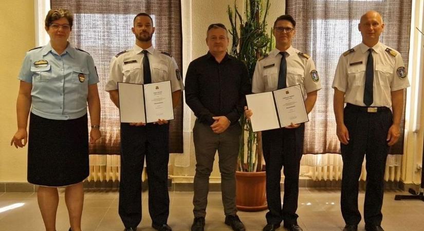 Elismerték a szécsényi rendőrök példaértékű munkáját