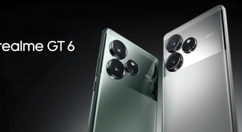 A Realme bemutatta a GT 6-ot, Európában is kapható a telefon