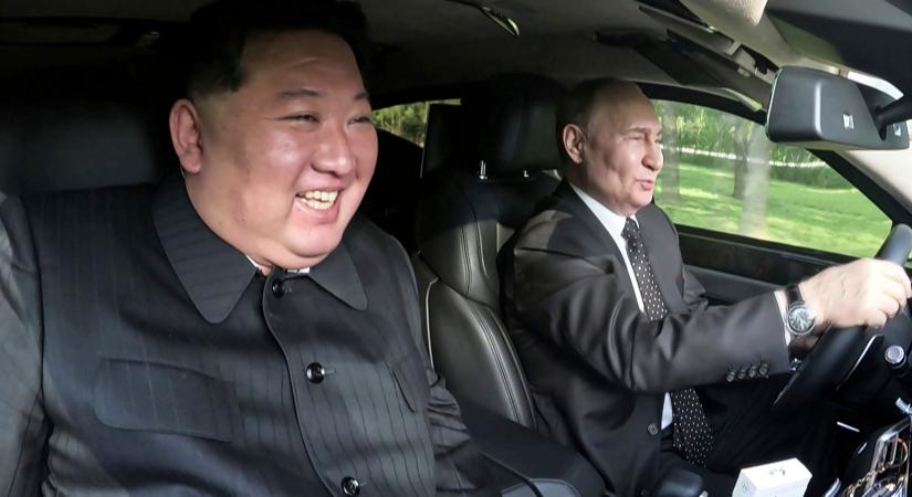Ez lehetett Putyin és Kim Dzsongun ebédje a csúcstalálkozó alatt, hihetetlen lakomában lehetett része az orosz elnöknek