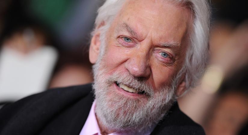 Egészen haláláig dolgozott a sokoldalú színészlegenda, Donald Sutherland