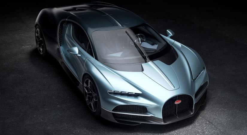 A múlt és a jövő találkozik a legújabb Bugattiban
