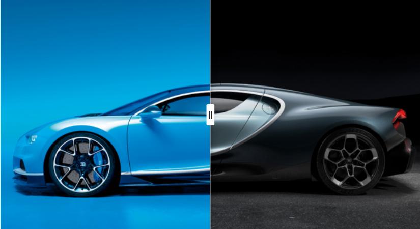 Egymás mellett a Bugatti múltja és jövője: szavazz, melyik tetszik jobban!