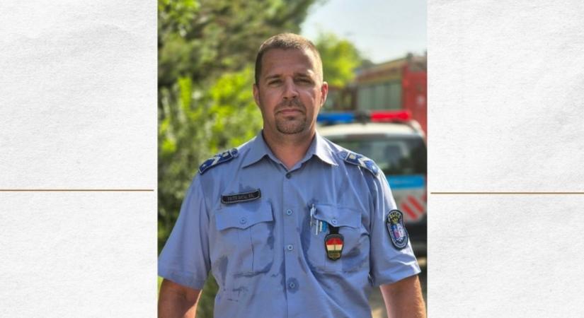 Berohant a méteres lángok közé a magyar rendőr, alvó férfi életét mentette meg
