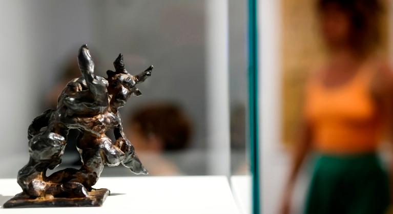 Francia-litván-zsidó kubista szobrász műveiből nyílt kiállítás a Szépművészeti Múzeumban