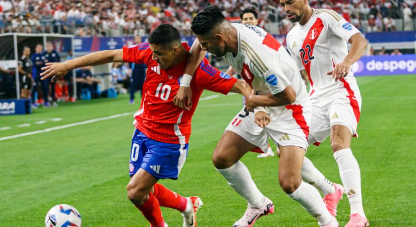 Copa América: gól nélküli döntetlent játszott Peru és Chile – videóval