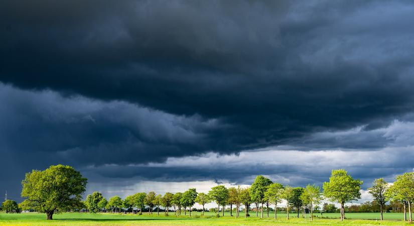 Figyelmeztető előrejelzés: viharok és hőség