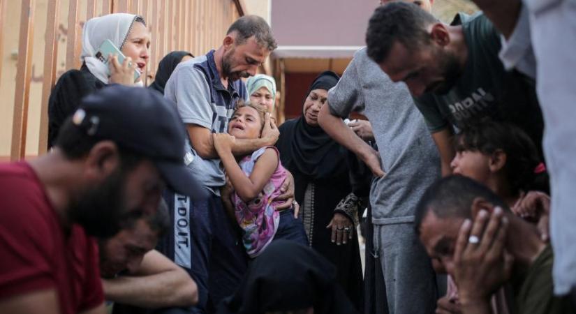 Huszonöt ember meghalt egy légicsapásban a Vöröskereszt gázai irodájának közelében