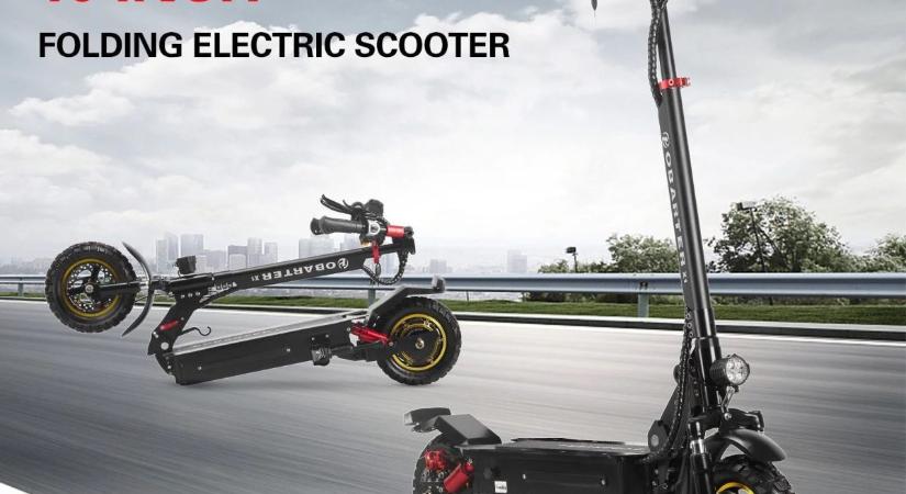 OBARTER X1 1000W-os elektromos roller megfizethető áron a Cafago oldalán