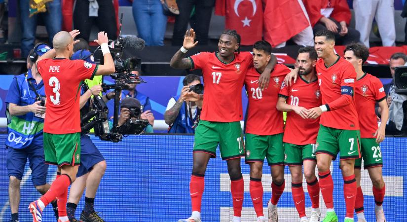 Portugália nagyon simán, 3-0-ra verte Törökországot