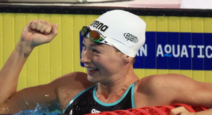 Senánszky Petra országos csúccsal aranyérmes 50 méter gyorson