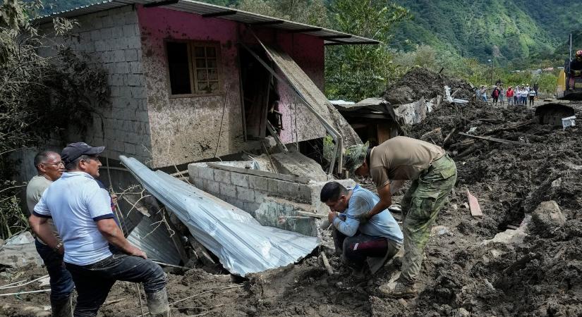 Nőtt az ecuadori esőzések halottainak száma