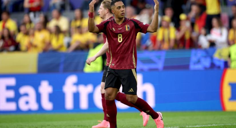 Euro 2024: rekord gyorsaságú gólt szerzett a belgák középpályása!