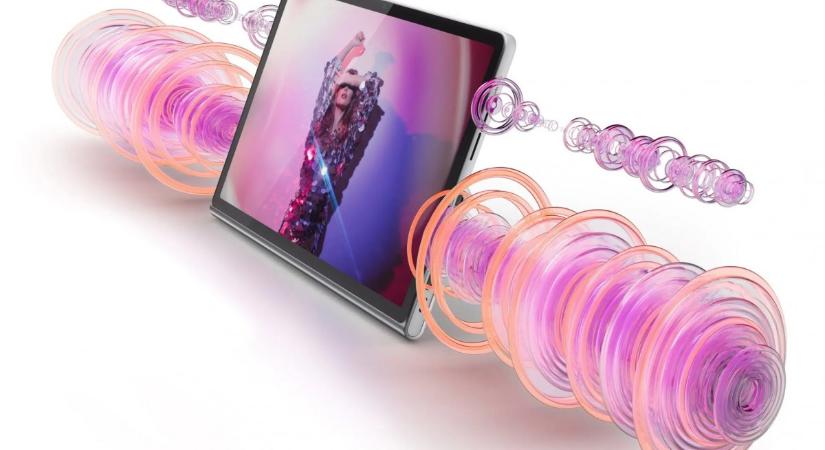 Nyolc JBL hangszóróval és beépített támasszal érkezett a Lenovo Tab Plus táblagép