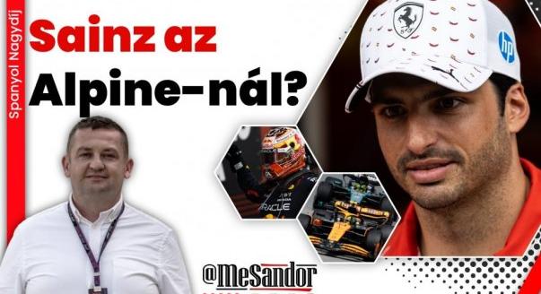 Helyszíni: Sainz az Alpine-nál?