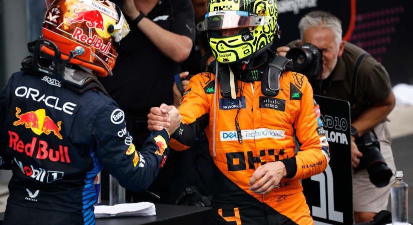 Verstappen: A McLaren gyorsabb volt, a rajtnál nyertem meg ezt a versenyt
