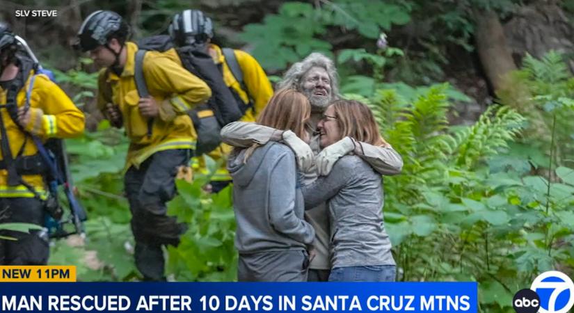 Bear Grylls is büszkén csettintene: elveszett a hegyekben egy túrázó, 10 napot töltött a vadonban – Így élte túl – videó