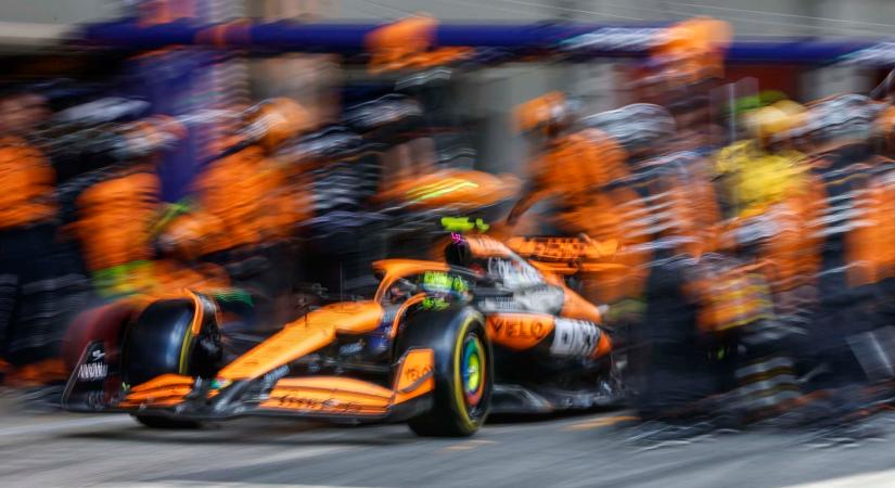 Sainz: A McLarené most a legjobb autó az F1-es mezőnyben
