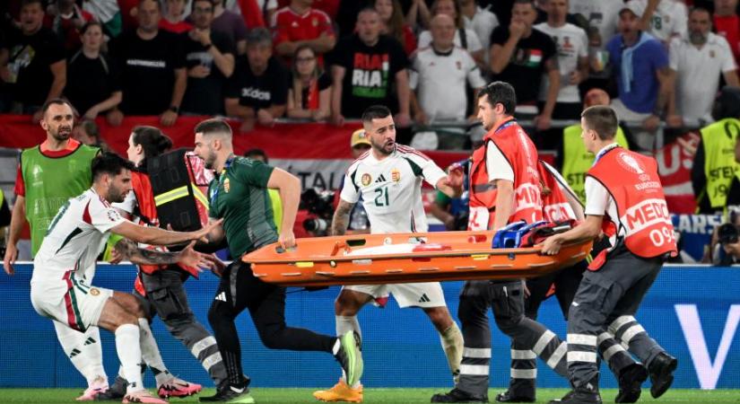 Az UEFA szerint nem volt sem hiba, sem késedelem Varga Barnabás súlyos sérülésénél