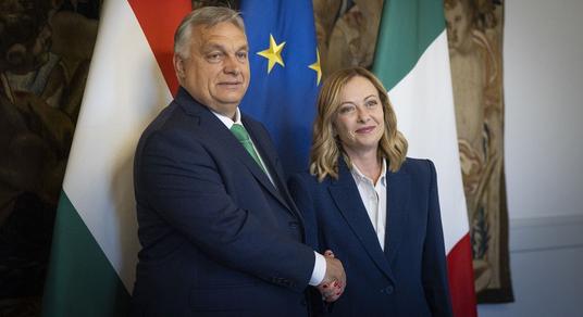 Orbán Rómában: Nem fogadjuk el, hogy többség és ellenzék jöjjön létre Európában