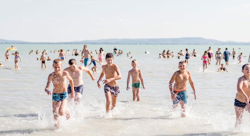 Elkezdődtek a nyári balatoni Erzsébet-táborok