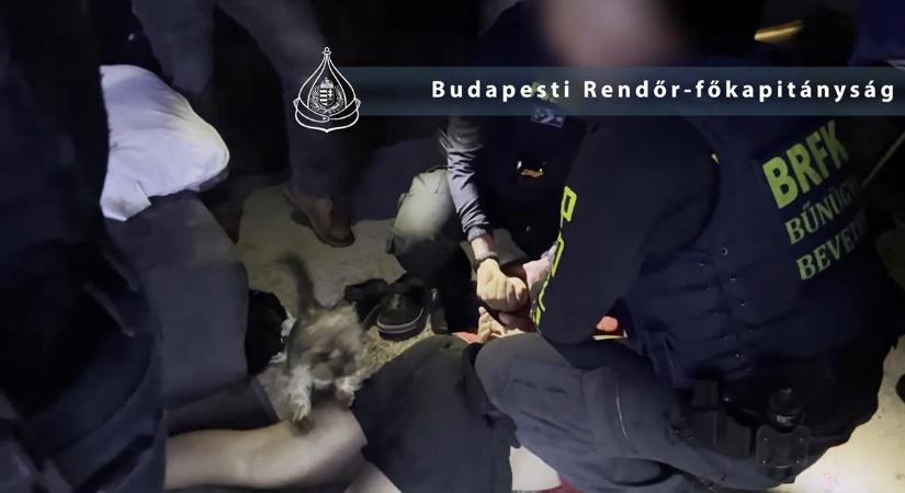 Óriási drogfogás: egyszerre 9 helyszínen csaptak le a budapesti rendőrök – videó