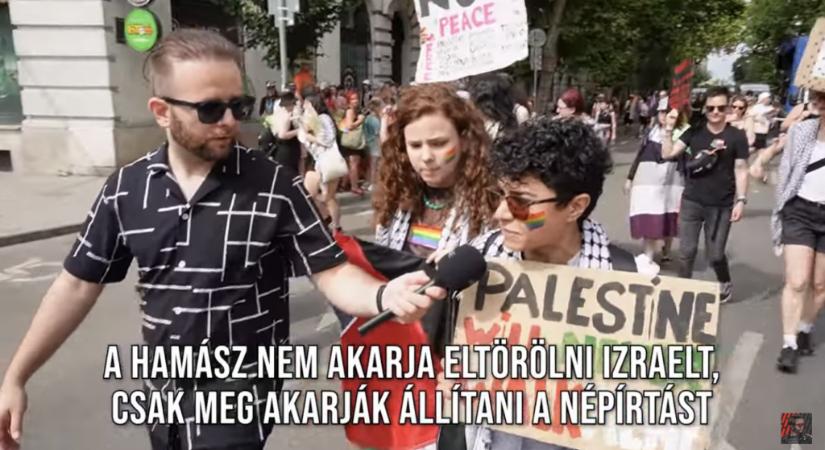 Budapest Pride-résztvevő: Az izraeli túszok ötcsillagos ellátást kaptak Gázában