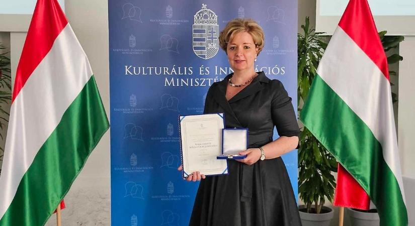 A HSZC Corvin oktatója rangos díjat kapott - GALÉRIA