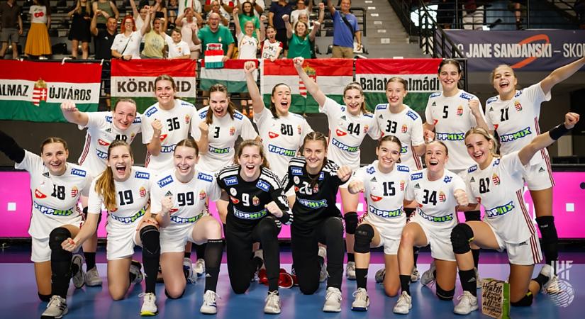 Női kézilabda junior-vb: ötödik meccsét is megnyerte a magyar válogatott