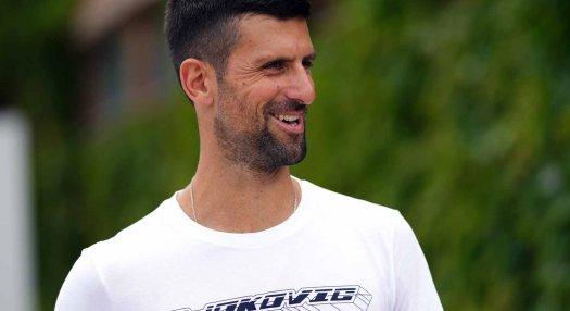 Djokovic már Wimbledonban: "Nem azért jöttem ide, hogy néhány kört játsszak..."