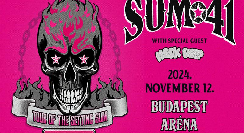 A Sum 41 utolsó turnéja Budapestet is érinti!