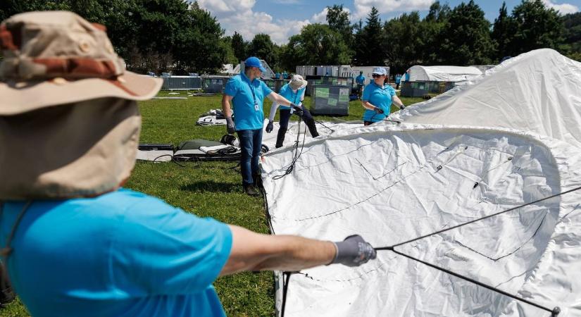 Nukleáris fegyverek ellenőrzésére készülnek föl a Mátrában (videóval)