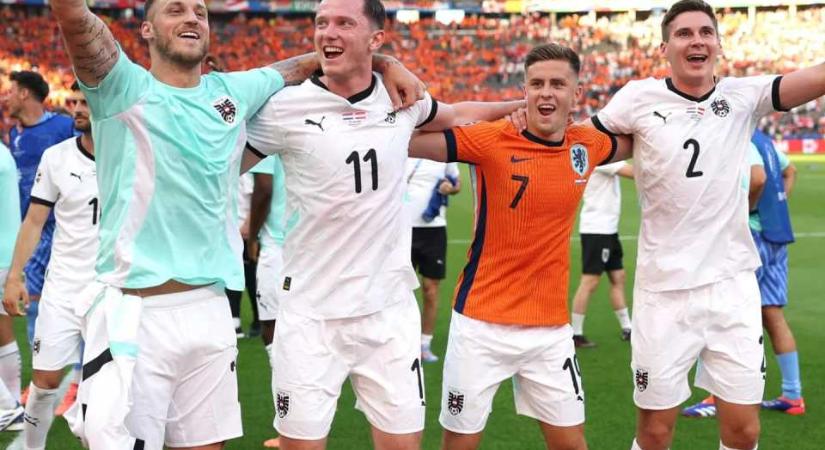 Fordulatos mérkőzésen verték meg az osztrákok a hollandokat, megnyerték csoportjukat