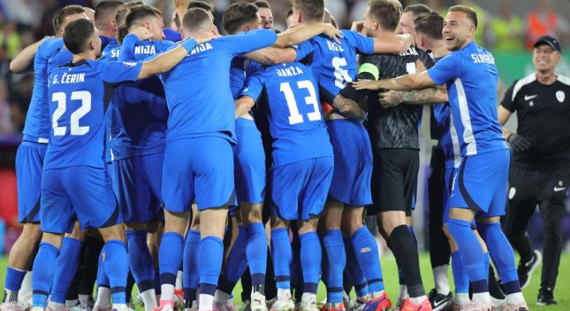Anglia nem bírt Szlovéniával, a nyugat-balkáni ország válogatottja történetében először jutott tovább nagy futballtornán