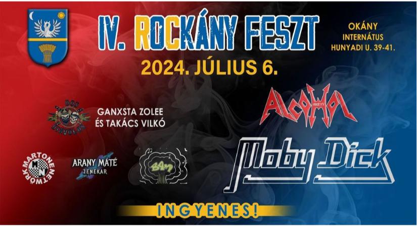 RoCkány Feszt – az okányi fesztivál a negyedik alkalommal is ingyenes!
