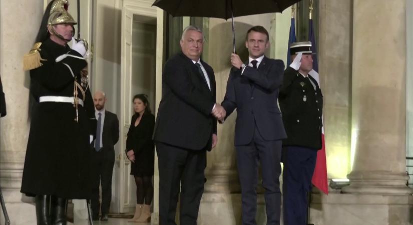 Macron–Orbán-találkozó Párizsban