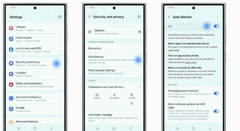 Így biztosítja a Samsung Knox észrevétlenül a Galaxy felhasználók adatvédelmét