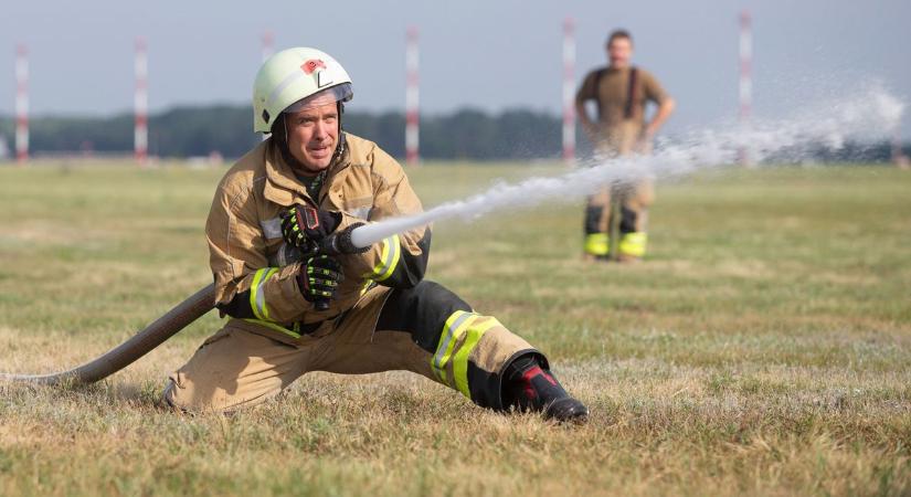 Megmérkőztek egymással a honvéd tűzoltók Kecskeméten – galériával, videóval