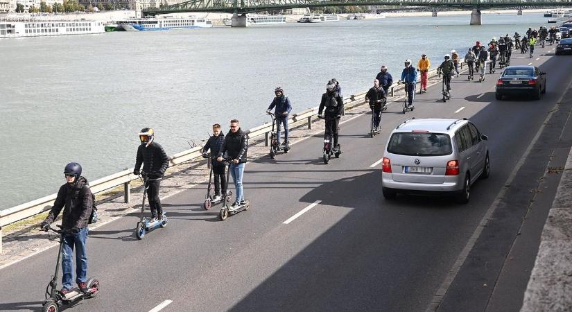 Retteghetnek a rolleresek: új járműkategóriákat vezet be a rendőrség