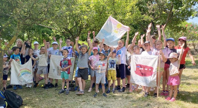 Karitász-táborok 11 éve Szákszenden