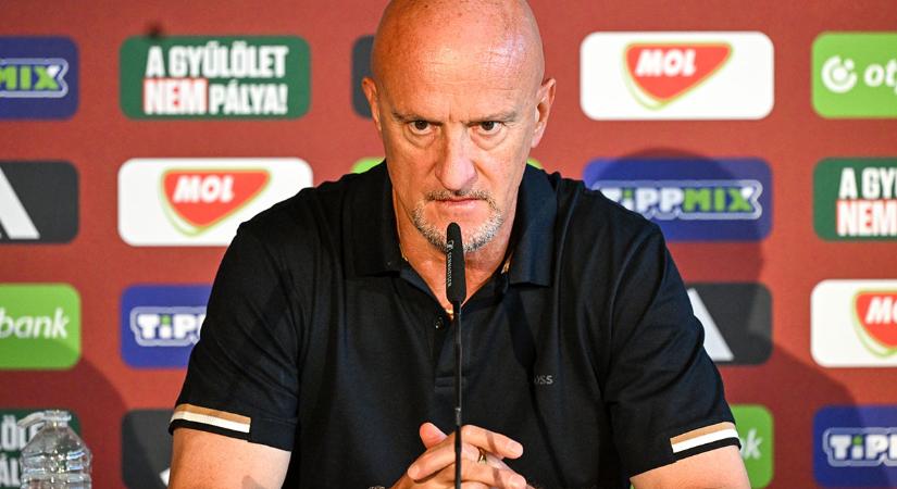 Letörten nyilatkozott Rossi a magyar labdarúgó-válogatott szereplését követően